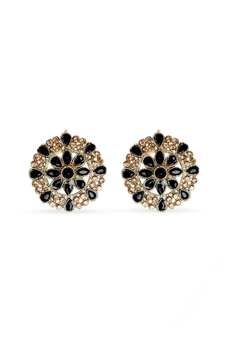 Stone Studded Stud Earrings